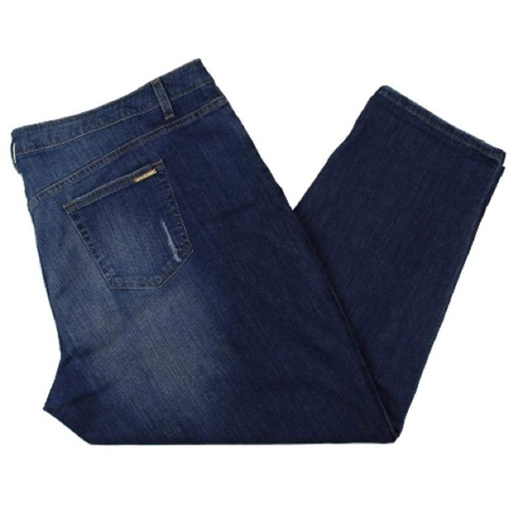 NWT Michael Kors Dillon Ripped Boyfriend Jeans - Picture 3 of 3